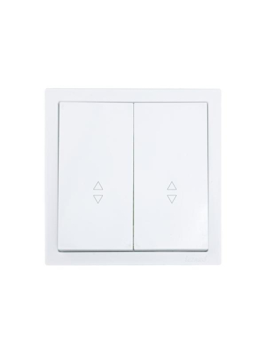 Выключатель проходной 2-кл. СП ZIMA IP20 10А безвинт. зажим бел. LEZARD 704-0288-106QC