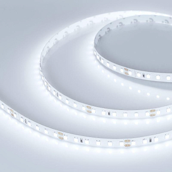 Лента светодиодная RT-A120-8mm 24V White 6000К 2835 9.6Вт/м IP20 (уп.5м) Arlight 010347(2)