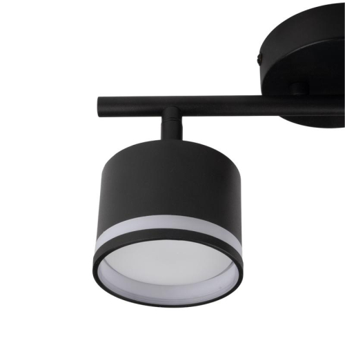 Светильник PCL-0702 max 20Вт (каждая лампа) 2xGX53 IP20 230В BL настен./потолочн. декор. под лампу JazzWay 5066809