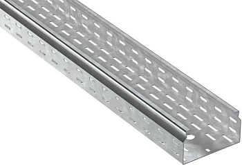 Лоток листовой перфорир. 80х150 L2500 сталь 2.0мм HDZ ESCA 7 IEK CLP10-080-150-200-D25-HDZ