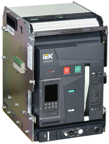 Выключатель автоматический воздушный 3п B 1000А 85кА TD выдвижн. с комплектом аксессуаров ARMAT IEK AR-ACB-3VB-085-1000A-TDCF