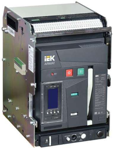 Выключатель автоматический воздушный 3п B 2000А 85кА TT выдвижн. с комплектом аксессуаров ARMAT IEK AR-ACB-3VB-085-2000A-TTCF