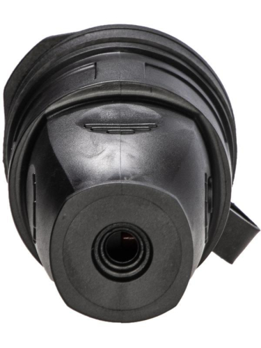 Розетка 16А IP44 прямая с заземл. каучук черн. КОСМОС RKsm-Z-IP(B)16A