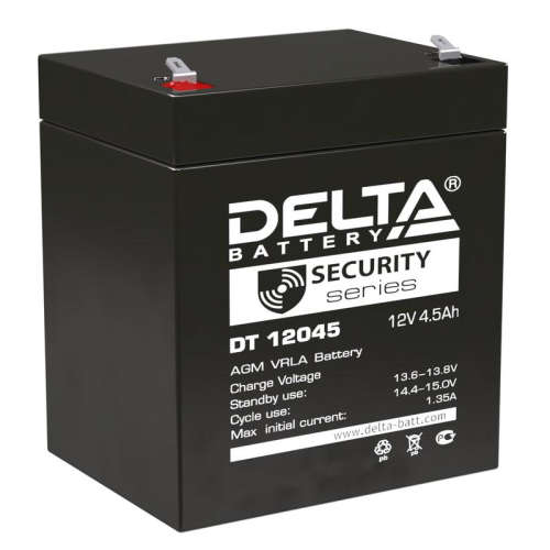 Аккумулятор ОПС 12В 4.5А.ч DT 12045 Delta 4614010040006