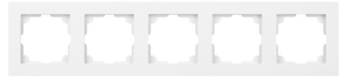 Рамка 5-м СП Accent 6-505-01 бел. Intro Б0063775