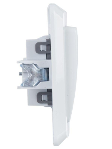 Выключатель 1-кл. СП Вега 10А IP20 ВС10-1-1-ВБ с индикацией бел. GENERICA EVV11-K01-10-DM