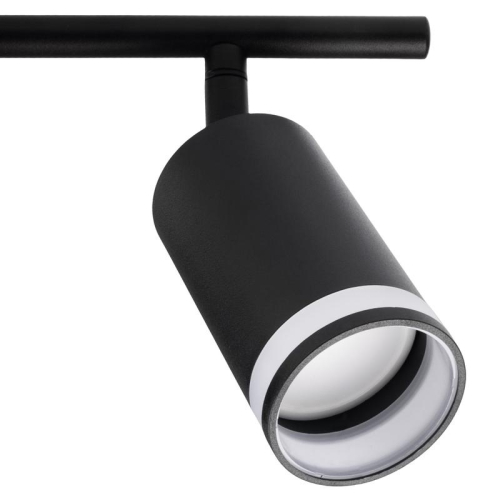 Светильник PCL-0306 6xGU10 IP20 230В BL настен./потолочн. декор. под лампу JazzWay 5066601