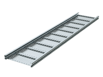 Лоток листовой 900х80 L3000 сталь 1.5мм (лонжерон) цинк-ламель DKC USM389ZL