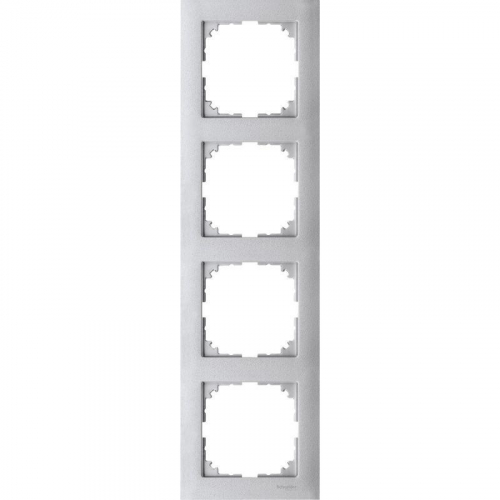 Рамка 4-м M-Pure алюм. SchE MTN4040-3660