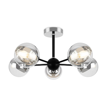 Светильник Sonnet 40Вт E14х5 IP20 подвесной Freya FR5271PL-05B