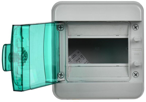 Корпус КМПн-6 TEKFOR IP65 зел. прозр. дверь пластик. IEK TF5-KP72-N-06-65-K03-K06