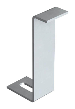 Скоба для крепления лотка с крышкой 35мм IEK CLM50D-SKLK-35