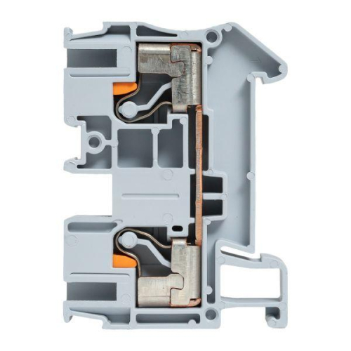 Колодка клеммная 6 Push-in пружинная сер. EKF PIT-6