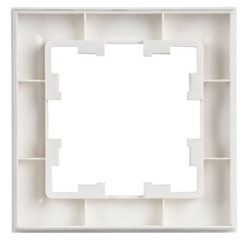 Рамка 1-м BRITE РУ-1-БрАБ арктич. бел. IEK BR-M12-K91