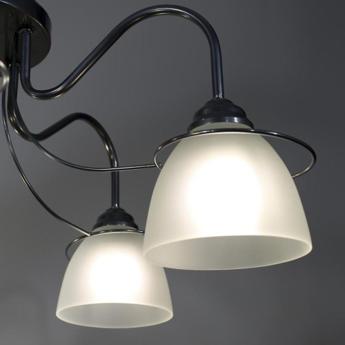 Светильник НСБ 01-5х60-137 "Атлас" 151 хром (Плафон 0898) E27 ИУ Элетех 1005404476