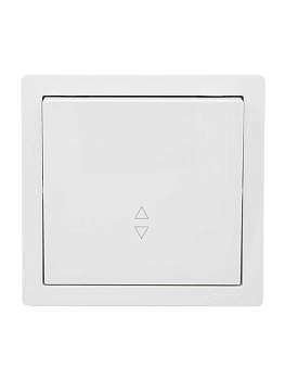 Выключатель проходной 1-кл. ОП LETO бел. LEZARD 752-0200-105