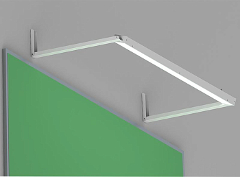 Светильник светодиодный VESTA SCHOOL-18/opal-sand-1223 18Вт 4000К IP20 2200лм с кронштейнами бел. CSVT ЦБ000018892