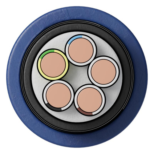 Кабель Русский Свет ВБШвнг(А)-LS 5х1.5 ОК (N PE) 0.66кВ (м) 10136
