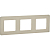 Рамка 3-м Inspiria сл. кость IEK 673951