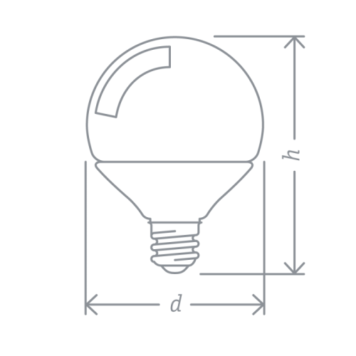 Лампа светодиодная 14 164 NLL-G120-18-230-2.7K-E27 18Вт шар матовая 2700К тепл. бел. E27 1500лм 176-264В Navigator 14164