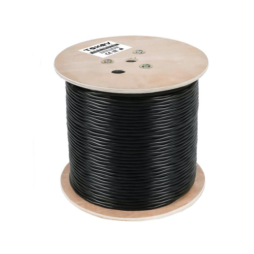 Кабель витая пара U/UTP 4х2х23AWG(0.57мм) кат.6 PE outdoor Fluke tested 305м (м) PRO TOKOV ELECTRIC TKP-C05-U-42-6-305-OD