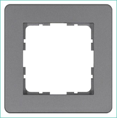 Рамка 1-м G-Flex алюм. Jasmart G1101S