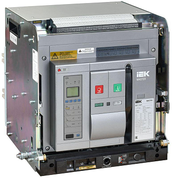 Выключатель автоматический воздушный 3п F 2500А 100кА AC ВА77 W3P EA выдвижн. с комплектом аксессуаров MASTER IEK MI-ACB10-3WF-100-2500-ACF