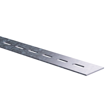 Полоса перфорированная 50мм L2000 1.5мм цинк-ламель DKC BMA1521ZL