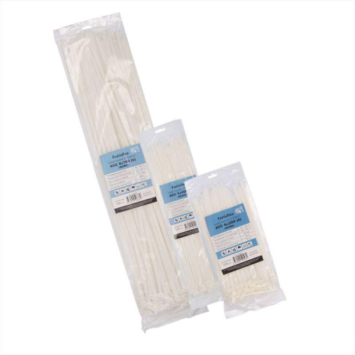 Хомут кабельный КСС "NORD" 4х300 бел. (уп.100шт) Fortisflex 79732