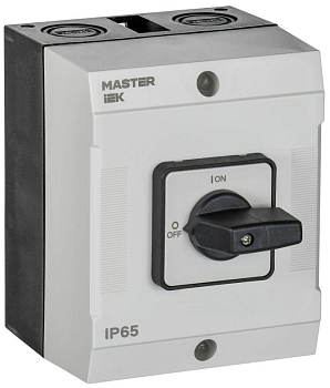 Переключатель кулачковый 25А (сх. 92) в боксе стандартная рукоятка IEK MI-CS20-025-092