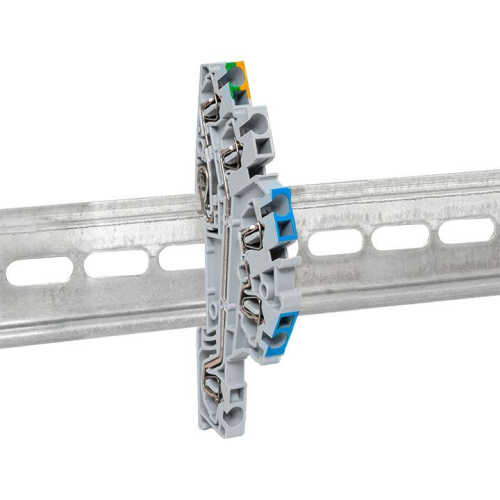 Колодка клеммная ST-2.5-NLPE 30A пружинная EKF plc-jxb-st-2.5-nlpe