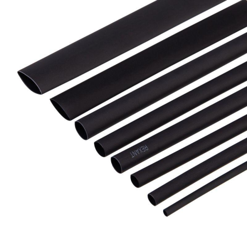 Набор трубок термоусадочных №5 STANDARD ТУТ нг (уп.18шт по 10см) Rexant 29-0105