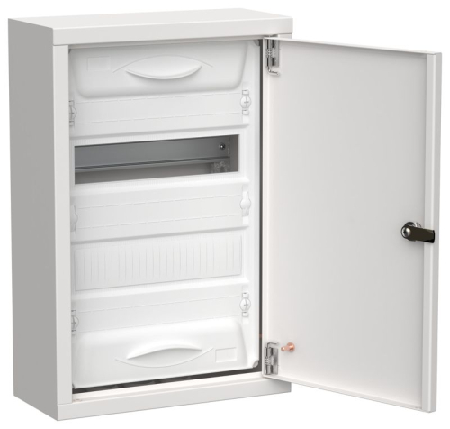Корпус ЩРн-24 (1х24) TITAN 5 460х310х140 IP31 метал. бел. IEK TI5-50-N-024-31