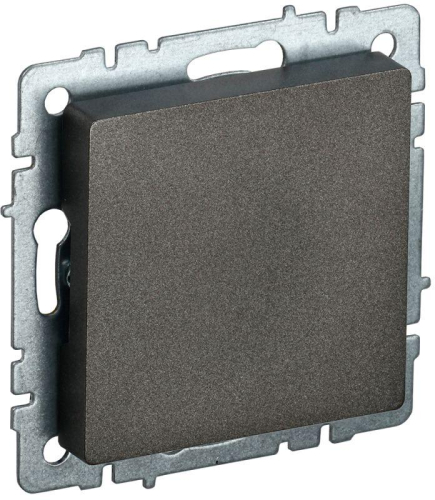 Заглушка c суппортом BRITE МЗ10-БрТБ механизм бронза IEK BR-PL10-K45