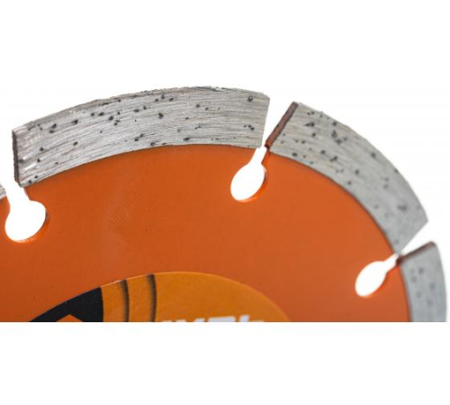 Диск отрезной алмазный сегментный СТАНДАРТ 125х22.2мм сухая резка Вихрь 73/10/3/13