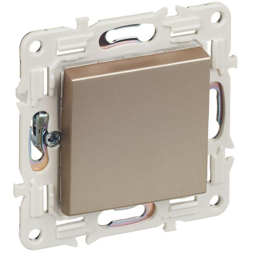 Выключатель перекрестный 1-кл. SKANDY 10А SK-V03Sh шампань IEK SK-V13-0-10-K37