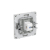 Розетка компьютерная 1-м KANT RJ45 кат.6A без шторки бел. песок DKC 7010673 Розетка компьютерная 1-м KANT RJ45 кат.6A без шторки бел. песок DKC 7010673