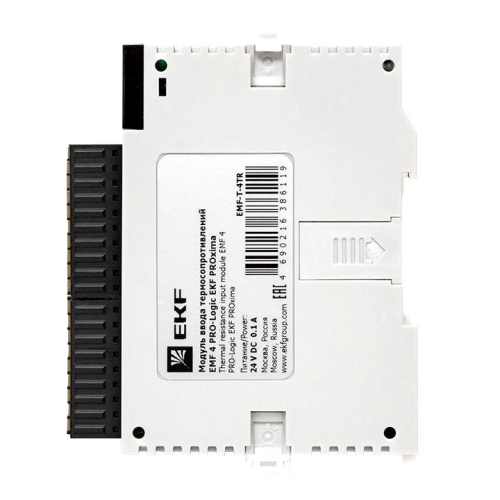Модуль ввода термосопротивлений EMF 4 PRO-Logic (без поверки) PROxima EKF EMF-T-4TR