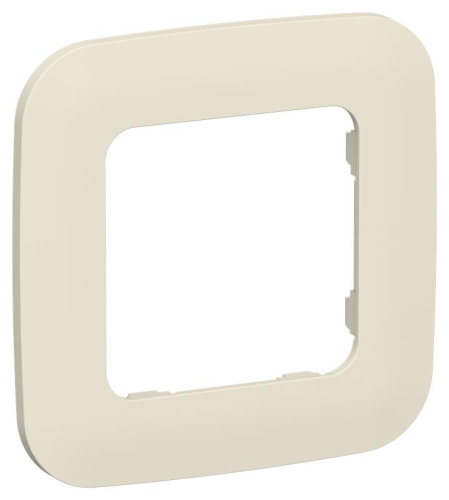 Рамка 1-м СП FLITE РУ-1-А-ФлСл сливочный IEK FI-M12-31-20-K86