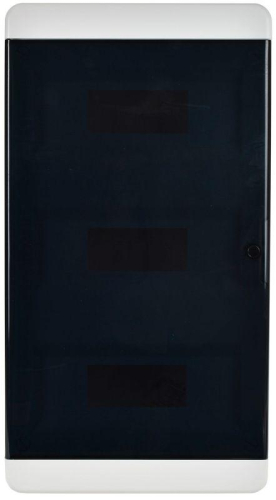 Корпус ЩРН-П-36 TEKFOR IP41 черн. прозр. дверь пластик. IEK TF5-KP12-N-36-41-K01-K03