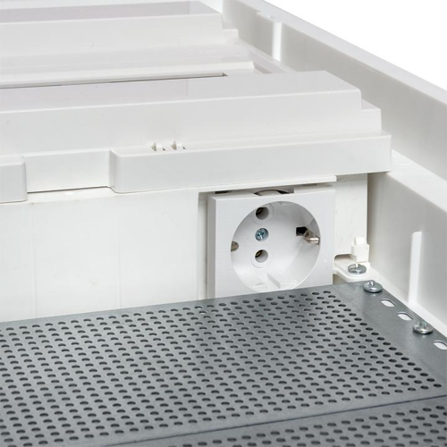 Основание комбинированного щита Nova 1 DIN-рейка + 2 монтаж. платы 3 габарит IP41 PROxima EKF nv-cbase-1+2