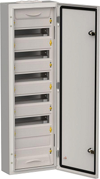 Корпус ЩРн-72 (1х72) TITAN 5 960х310х140 IP54 метал. сер. IEK TI5-50-N-072-54-7035