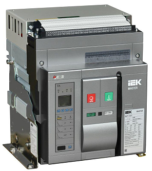 Выключатель автоматический воздушный 3п D 1600А 65кА AC ВА77 F3P EA стац. с комплектом аксессуаров MASTER IEK MI-ACB10-3FD-065-1600-ACF