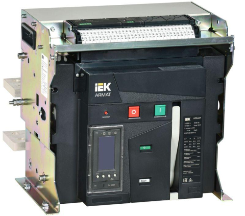 Выключатель автоматический воздушный 3п E 3200А 85кА TY стац. с комплектом аксессуаров ARMAT IEK AR-ACB-3FE-085-3200A-TYCF