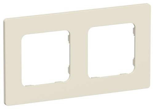 Рамка 2-м СП FLITE РУ-2-К-ФлСл сливочный IEK FI-M22-32-20-K86
