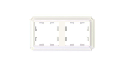 Рамка 2-м AtlasDesign Antique универс. жемчуж. SE ATN100402