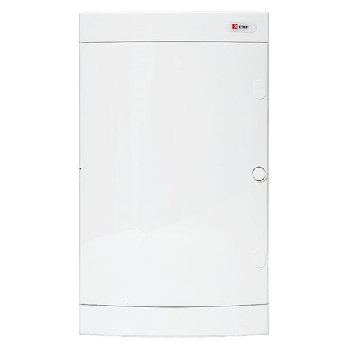 Щит распределительный навесной Unix 3х12мод. IP41 бел. дверь PROxima EKF ux-3x12-nw