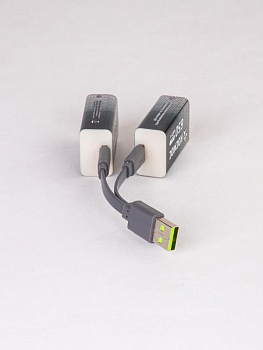 Аккумулятор крона Li-ion 9В 650мВт.ч (уп.2шт) КОСМОС KOCLi9V650mAh2B