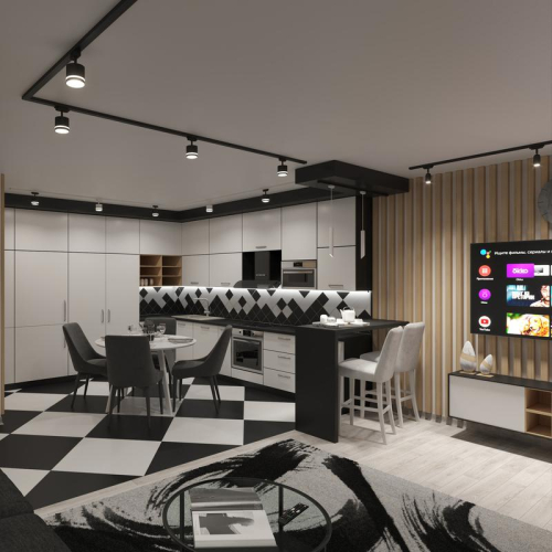 Светильник трековый ARTLINE поворотный 85х85х80мм GX53 230В алюм./пластик. 4кв.м Ritter 59866 8