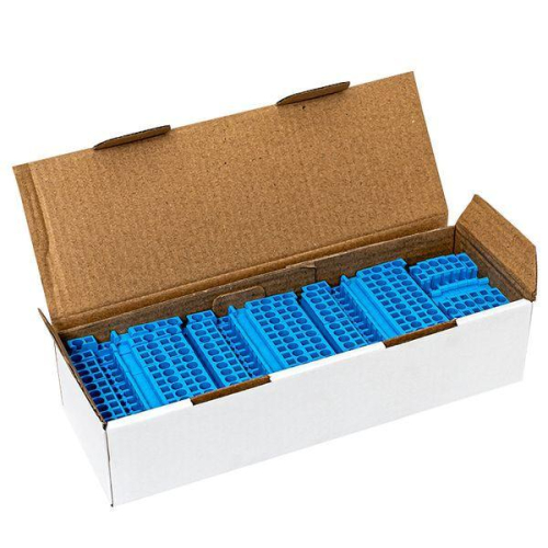 Колодка клеммная ST-2.5 28А 3 вывода пружинная син. EKF plc-jxb-st-2.5-3-blue